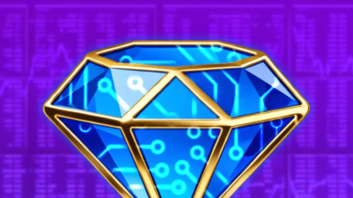 Mobile screen na nagpapakita ng Crypto Crown 20 slot gameplay