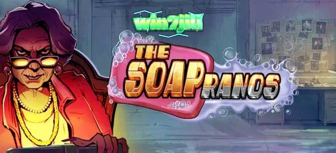 Ang Soapranos slot game interface na ipinapakita sa isang mobile device
